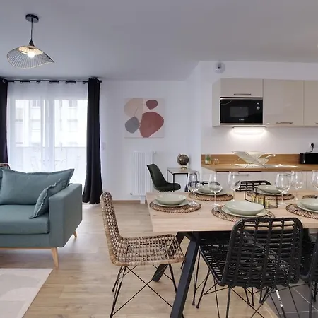 Le Normand - Spacieux T4 Neuf Avec 3 Salles D'eaux Apartment